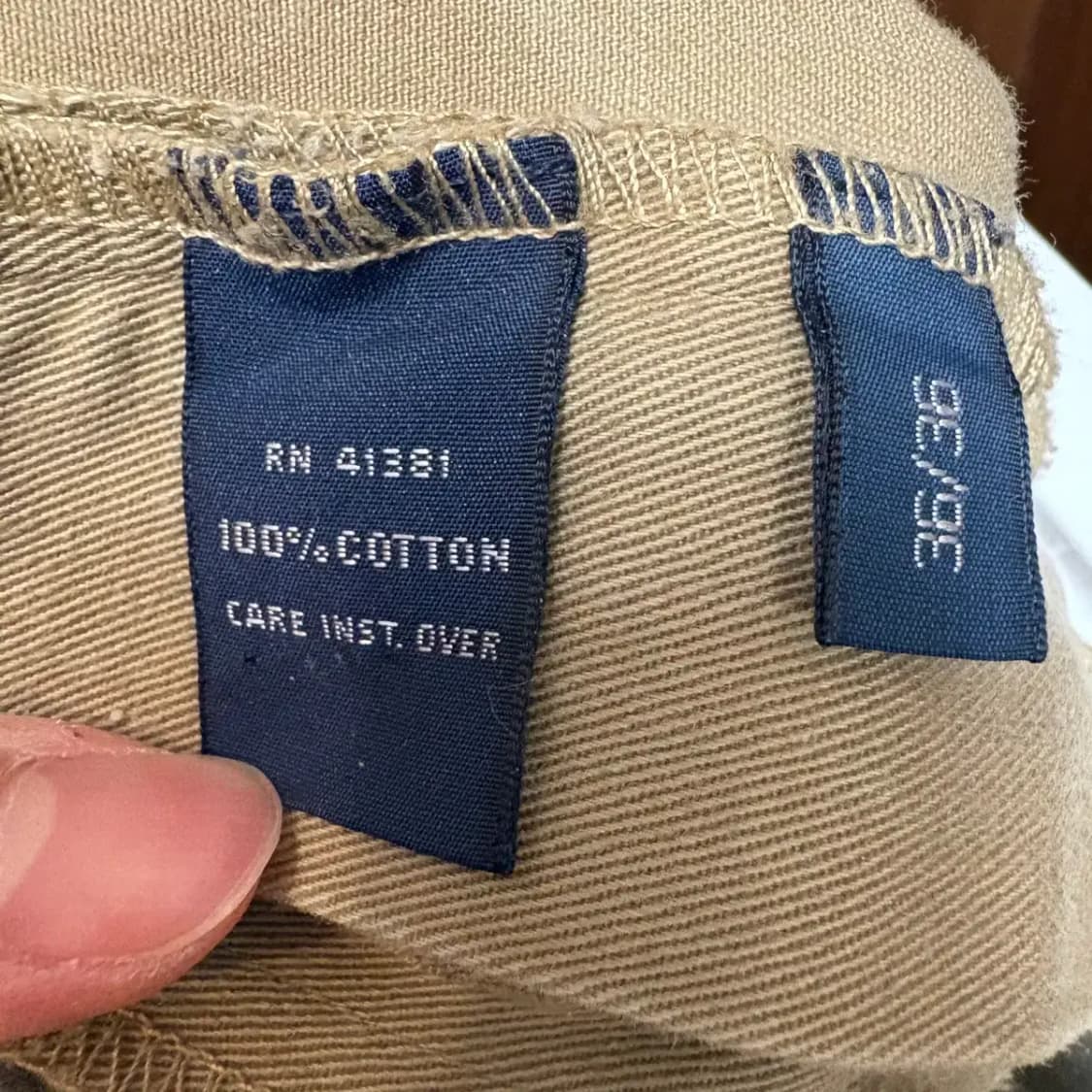 폴로 치노 팬츠 면바지 36/36 상품이미지5