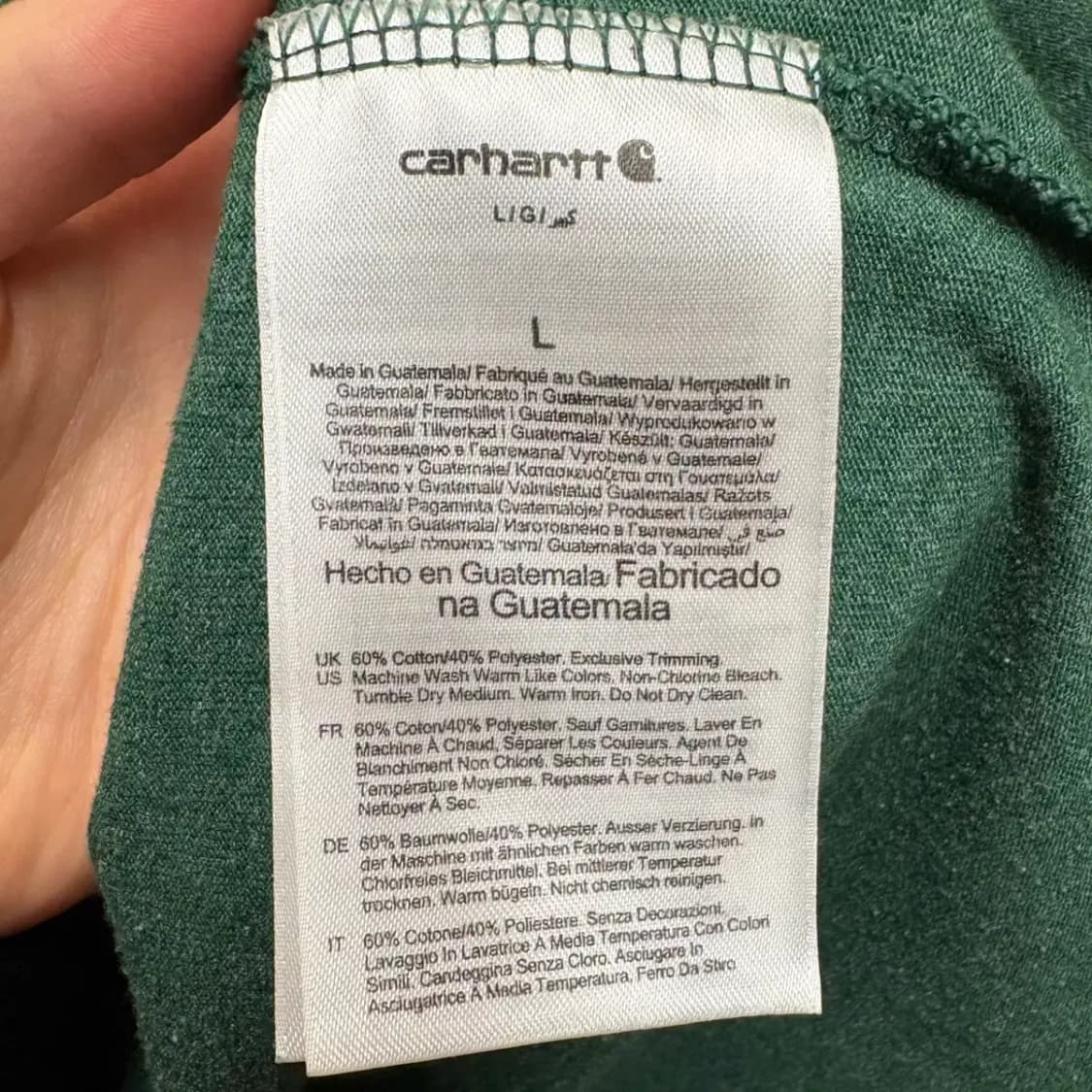 칼하트 포켓 반팔 L 상품이미지4