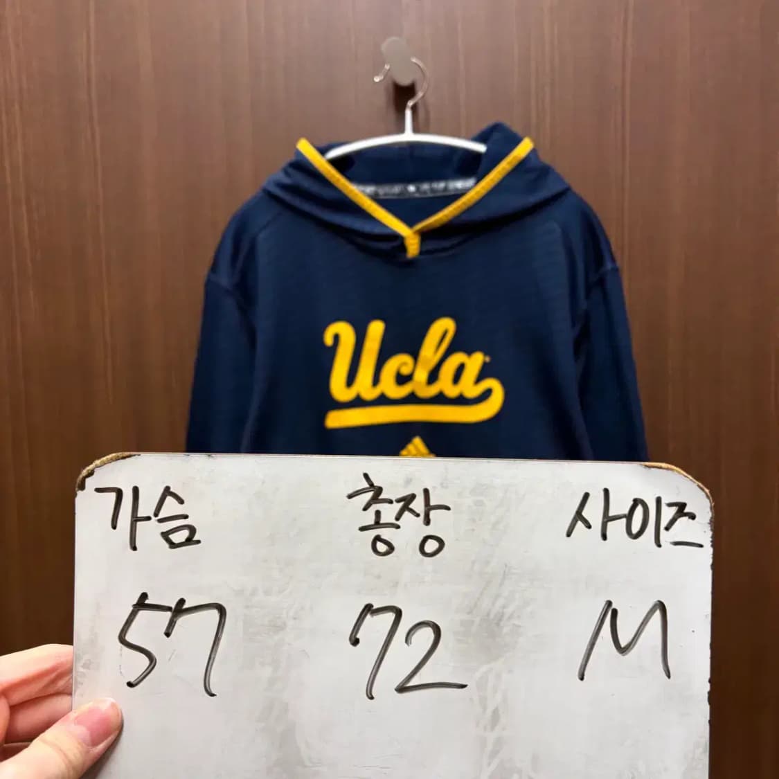 아디다스 UCLA 기모 트레이닝 후드 M 상품이미지2