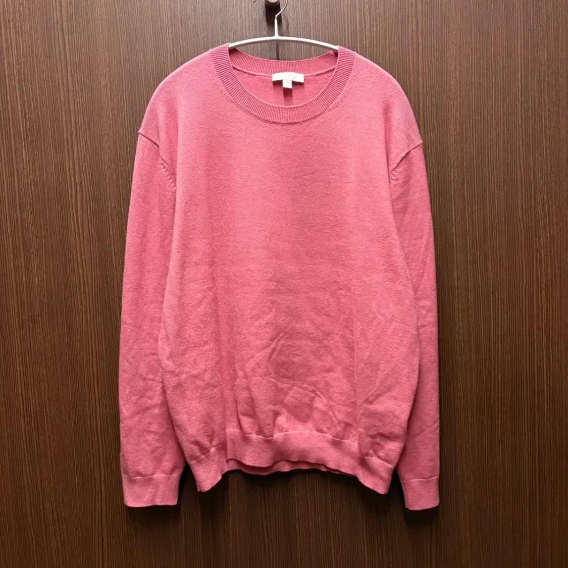 THEY 데이 라운드 니트 XL (코랄핑크) 상품이미지1