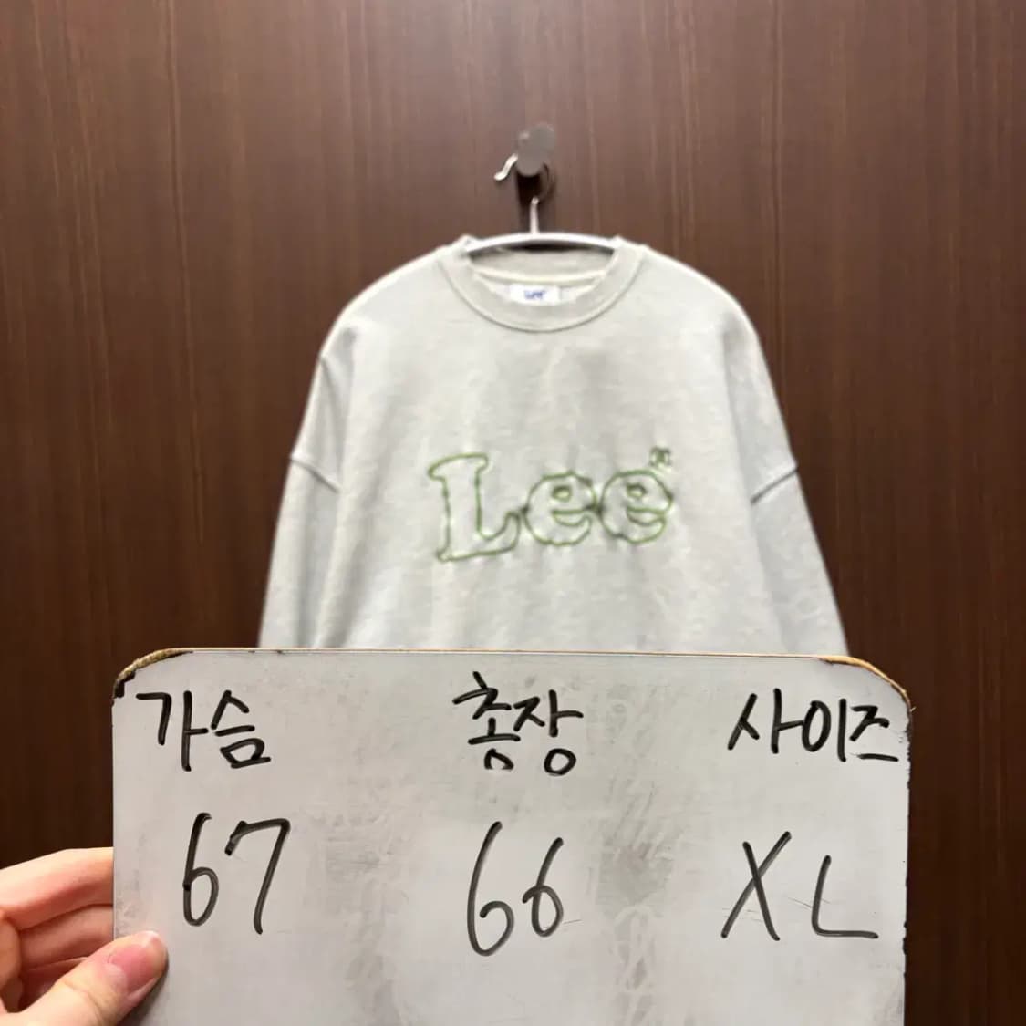 Lee 라운드 맨투맨 XL 상품이미지2