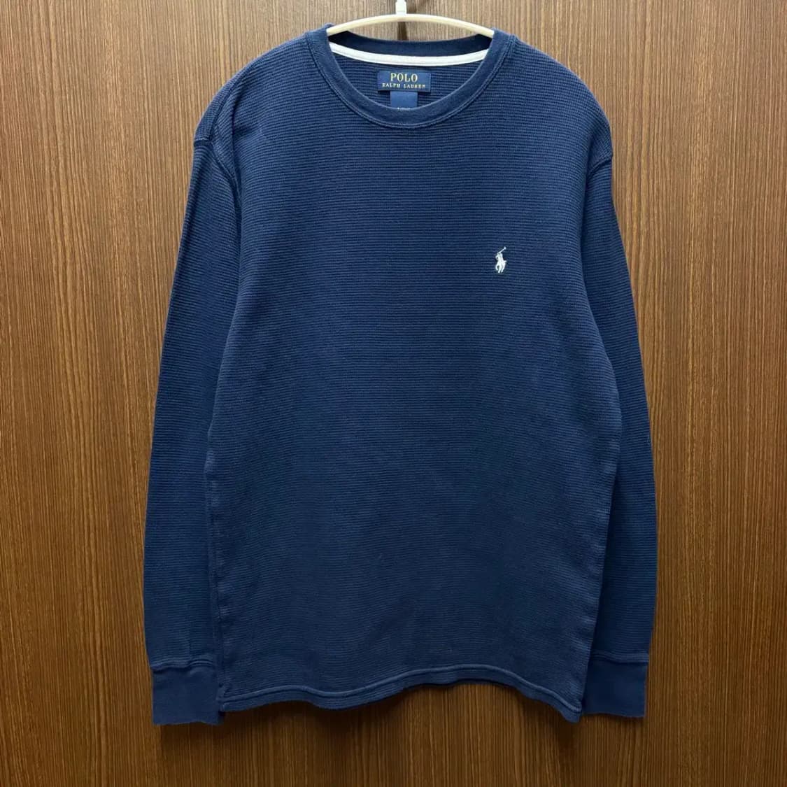폴로 와플 롱슬리브 니트 S 상품이미지1