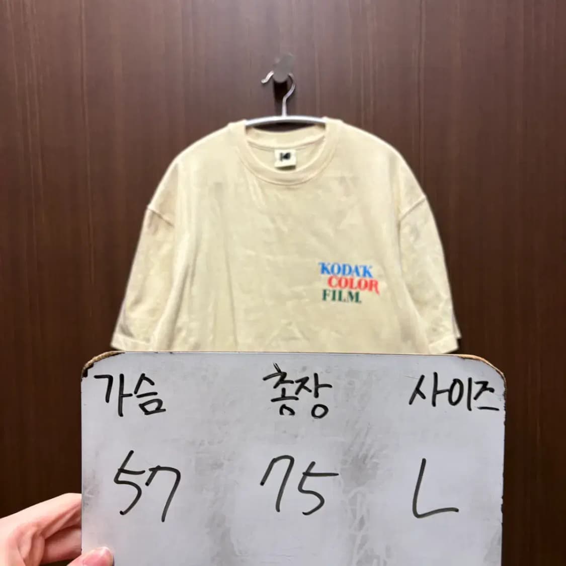 코닥 라운드 반팔 L 상품이미지2