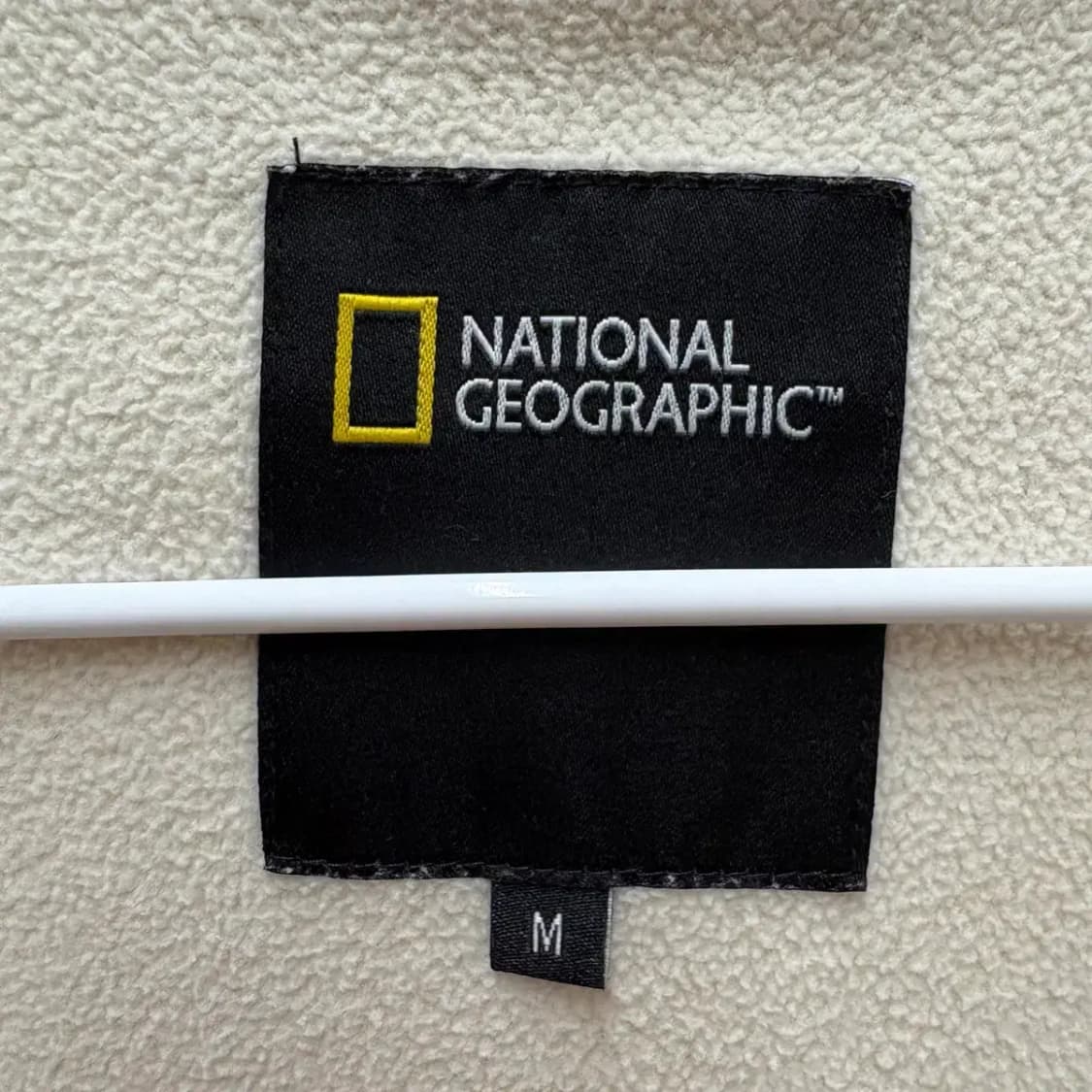 내셔널지오그래픽 와펜 뽀글이 후리스 후드집업 M (와펜 O) 상품이미지4