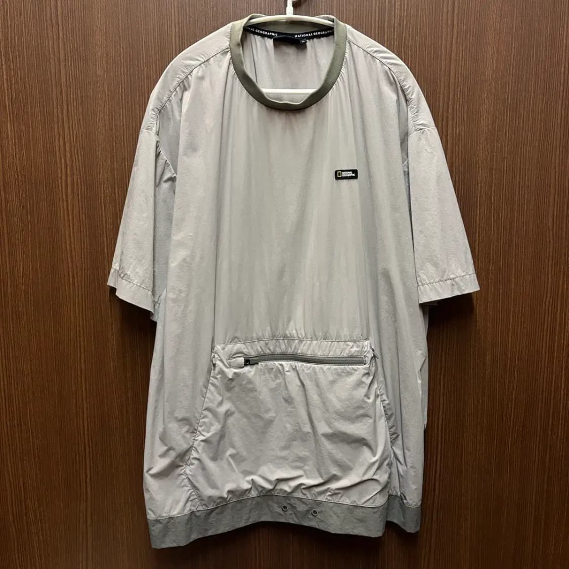 내셔널지오그래픽 우븐 반팔 웜업 XL 상품이미지1