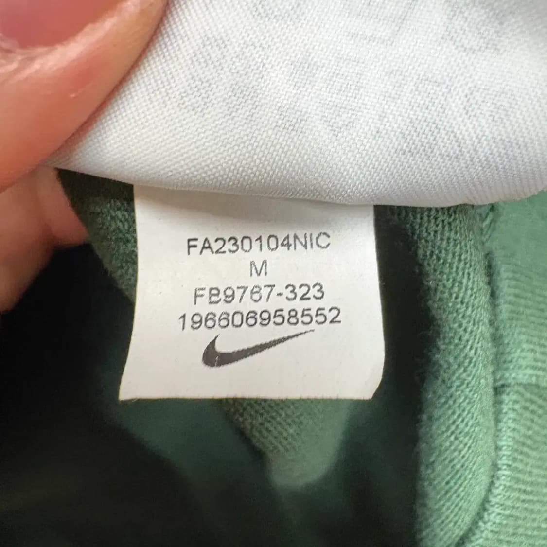나이키 라운드 반팔 M 상품이미지6