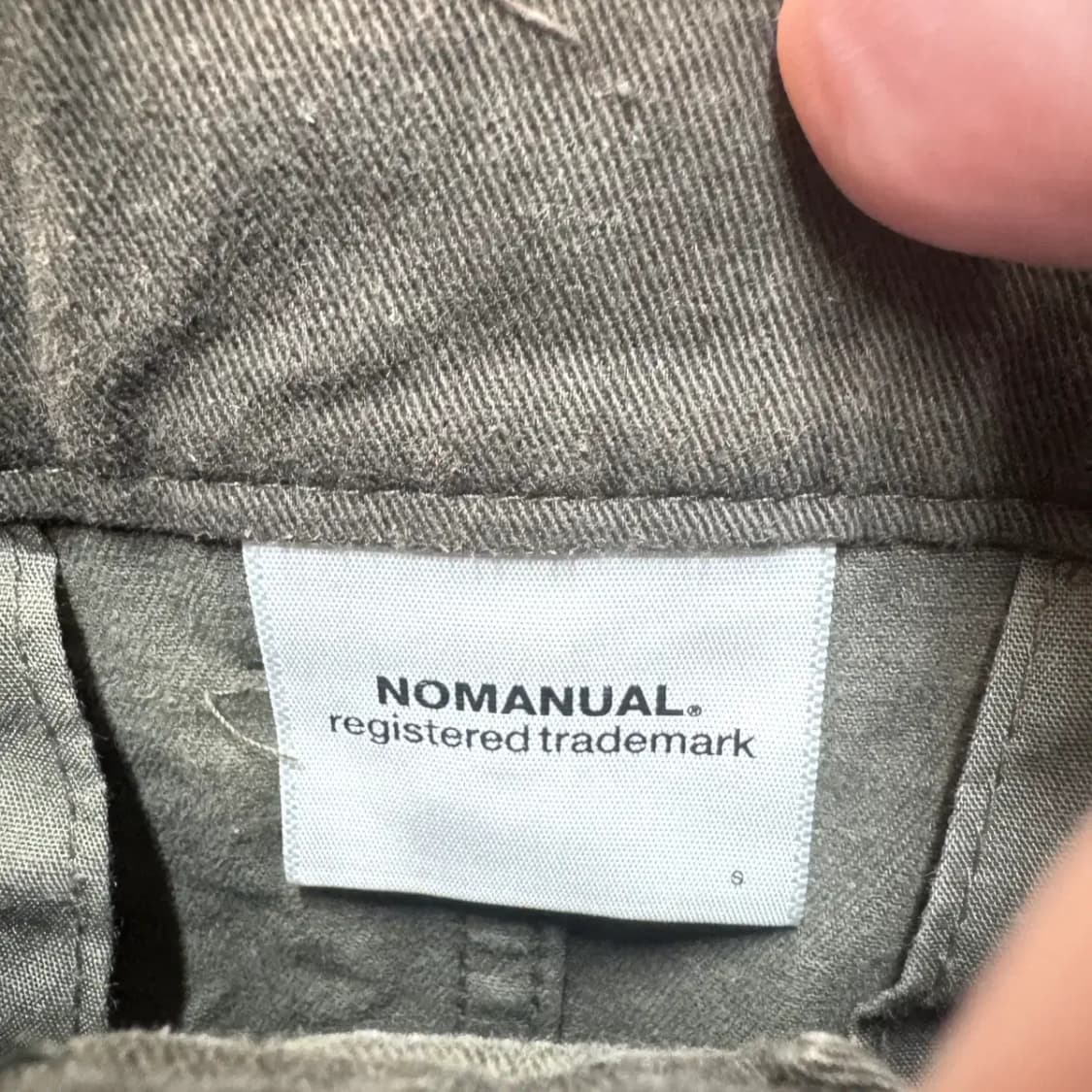 노매뉴얼 팬츠 S 상품이미지3