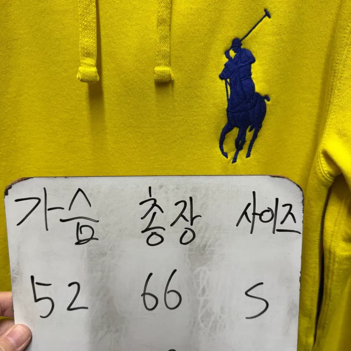 폴로 빅포니 후드티 S 상품이미지2