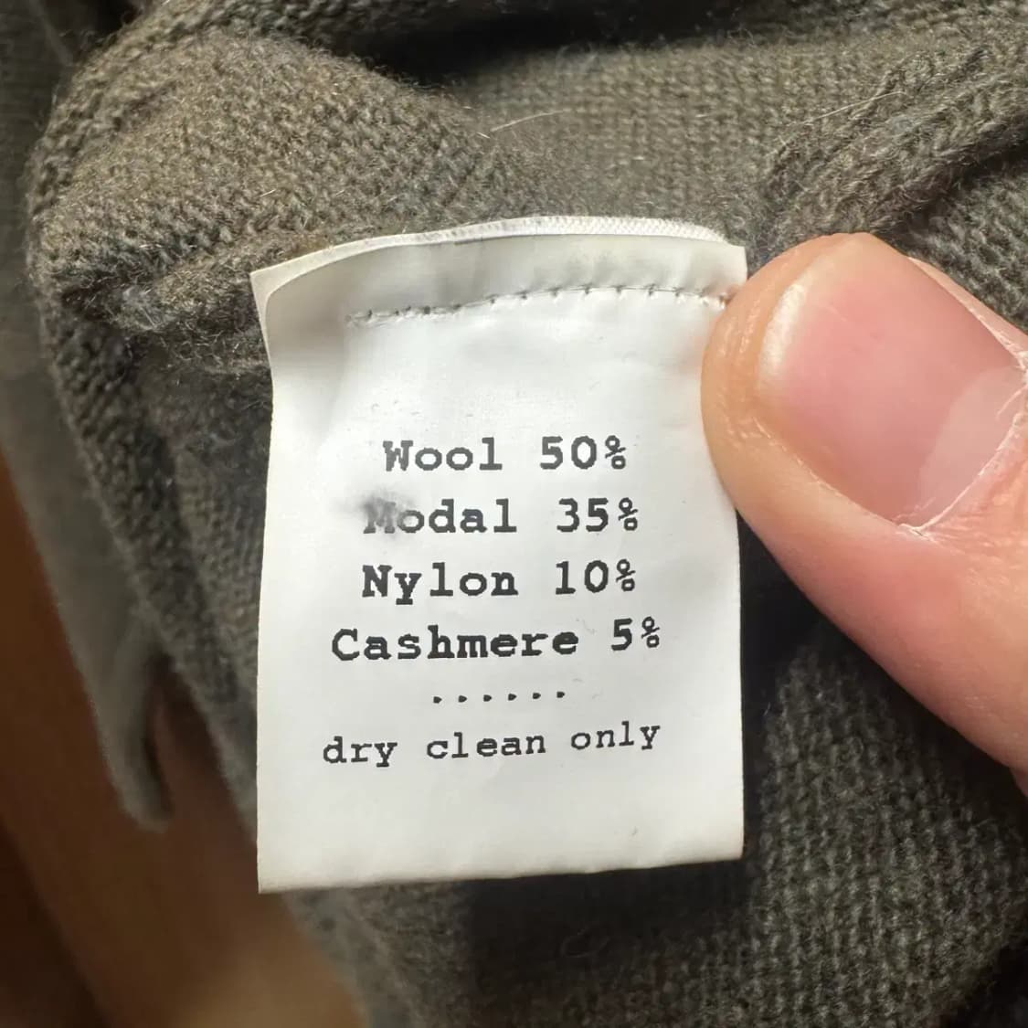 어나더오피스 모크넥 니트 00 상품이미지5