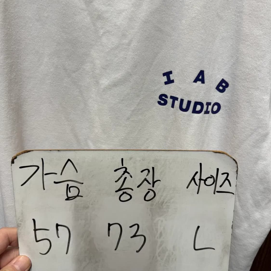 아이앱스튜디오 라운드 반팔 L 상품이미지2