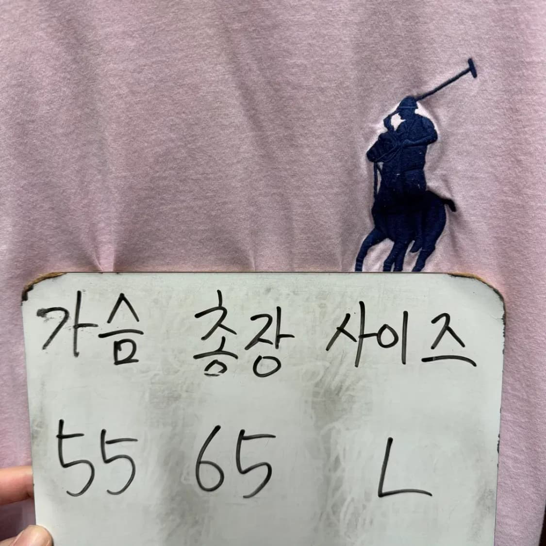 폴로 빅포니 라운드 반팔 L 상품이미지2