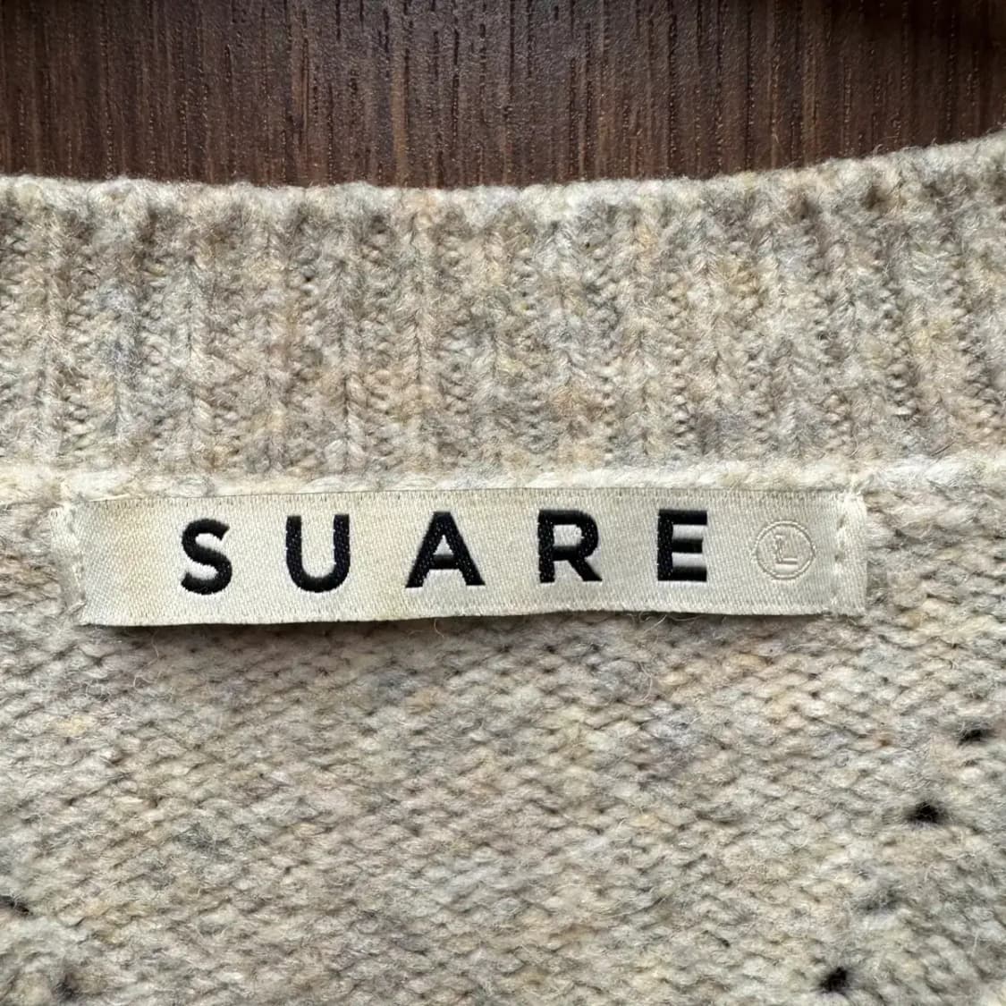 SUARE 수아레 라운드 니트 L 상품이미지3