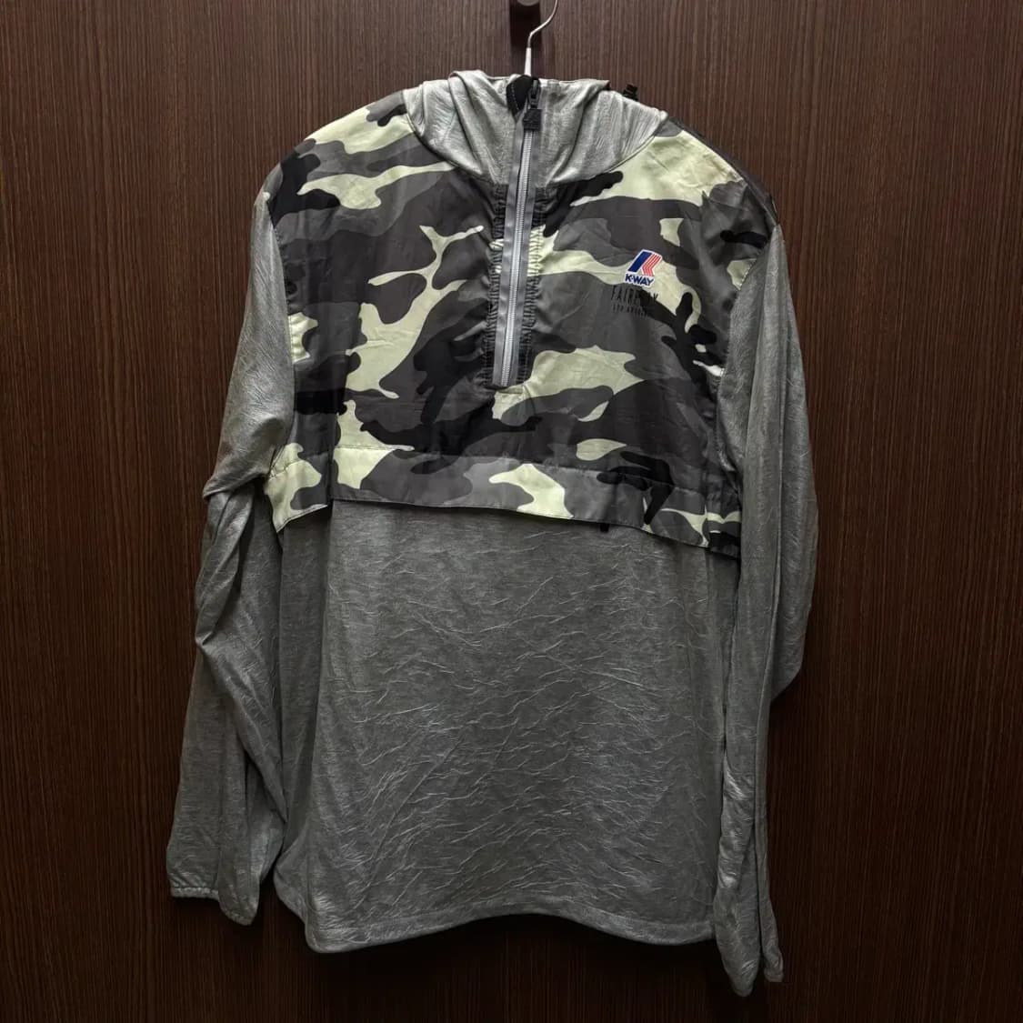 까웨 우븐 아노락 후드 자켓 M 상품이미지1