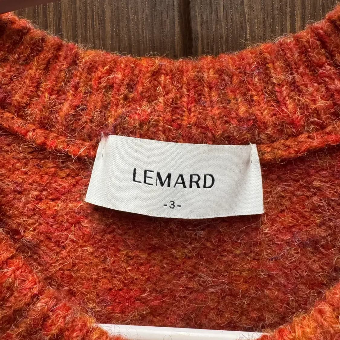 르마드 라운드 니트 3 사이즈 상품이미지3