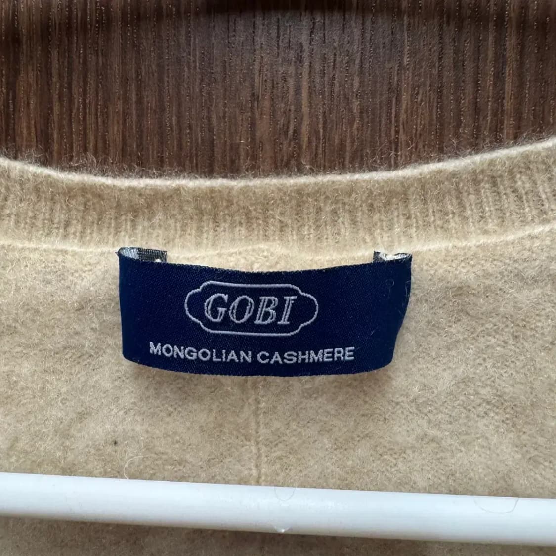GOBI 고비 캐시미어 니트 조끼 FREE 상품이미지3