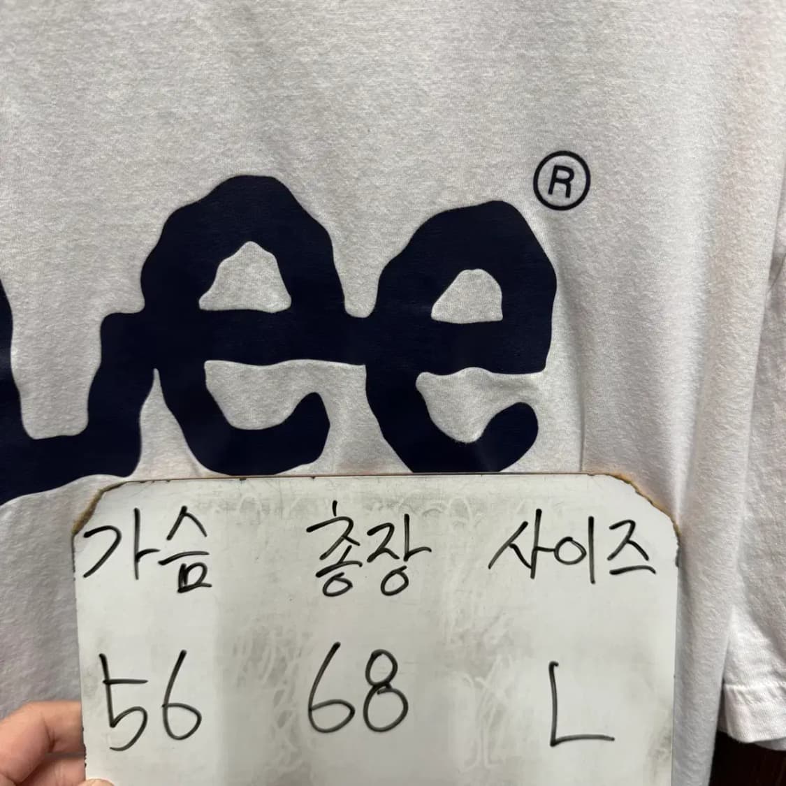 Lee 리 라운드 반팔 L 상품이미지2