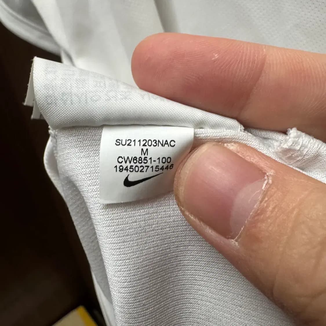 나이키 드라이핏 기능성 반팔 카라티 M 상품이미지6