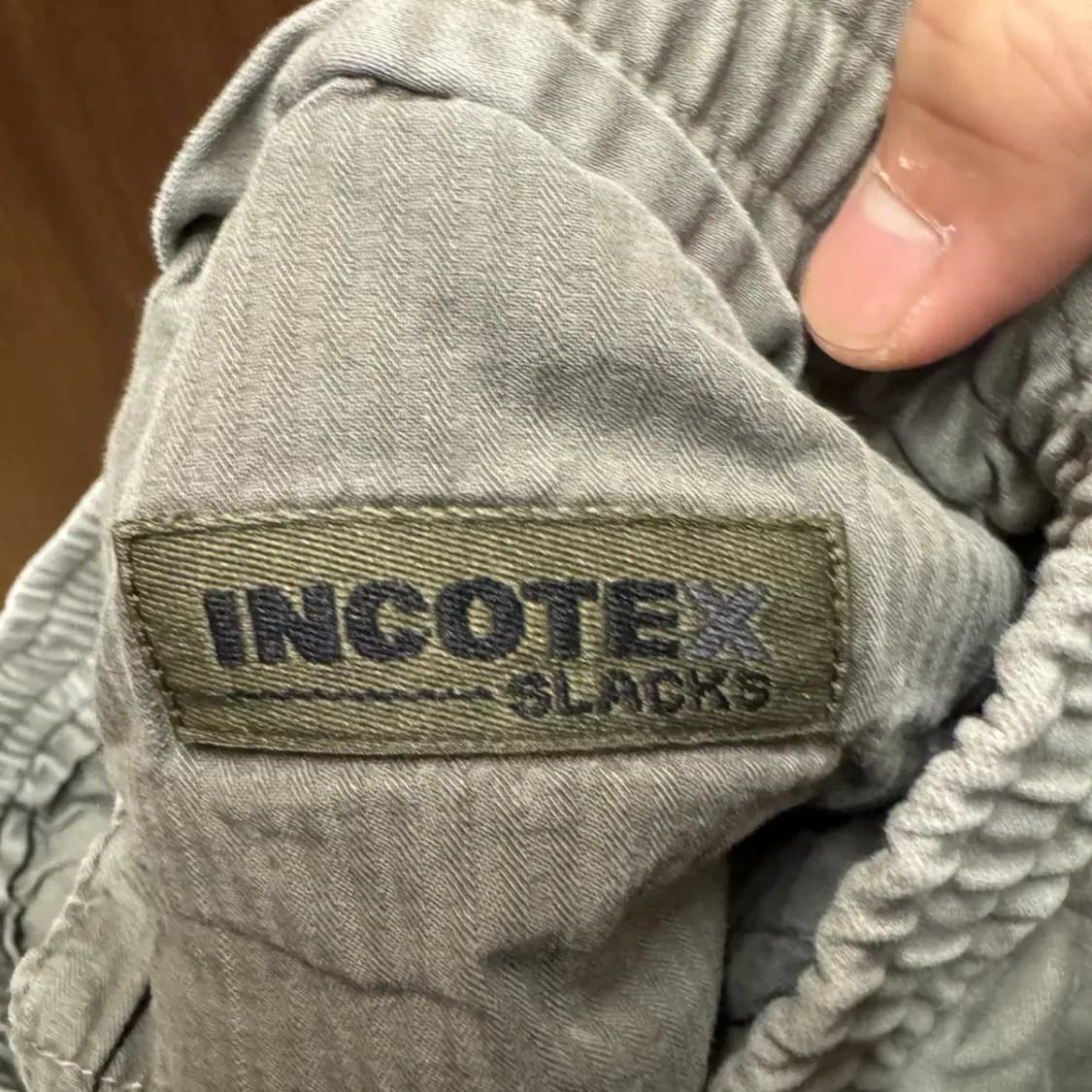 (한글택) 인코텍스 팬츠 34 사이즈 상품이미지4