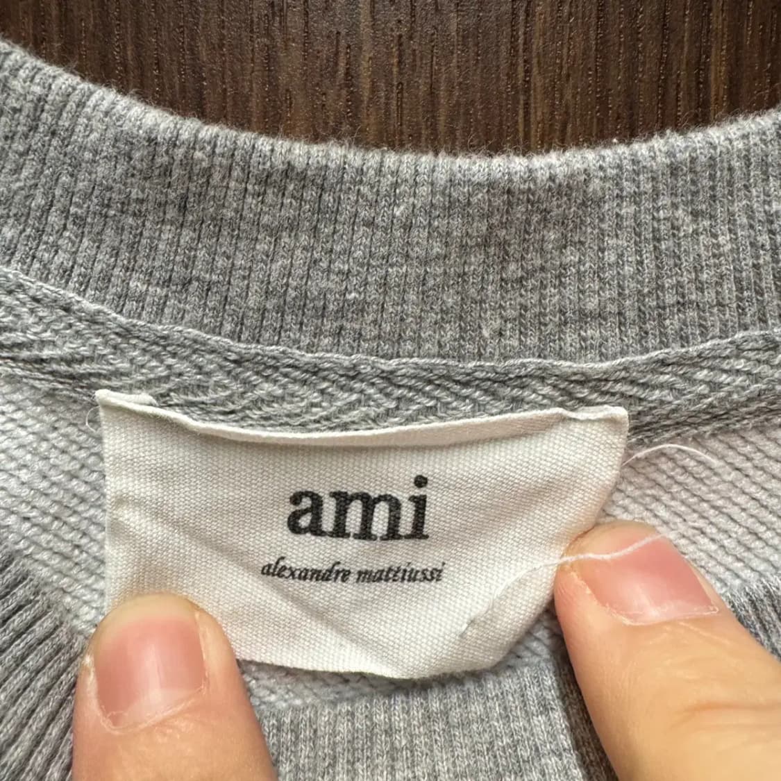 AMI 아미 라운드 맨투맨 L 상품이미지4