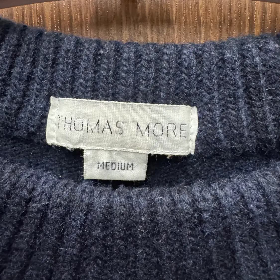 토마스모어 라운드 니트 M 상품이미지3