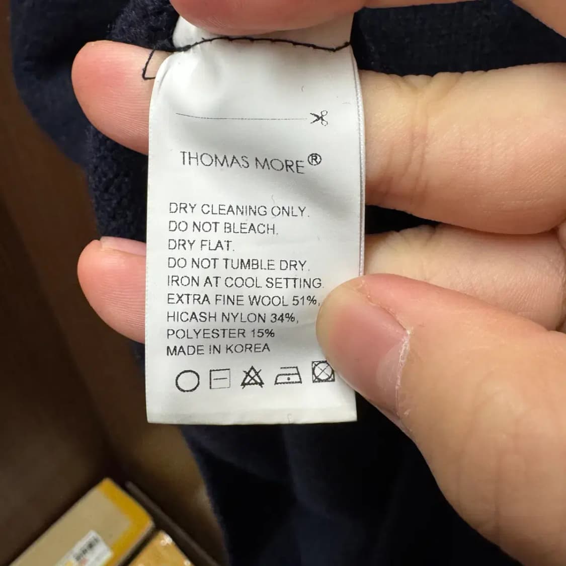 토마스모어 라운드 니트 M 상품이미지5