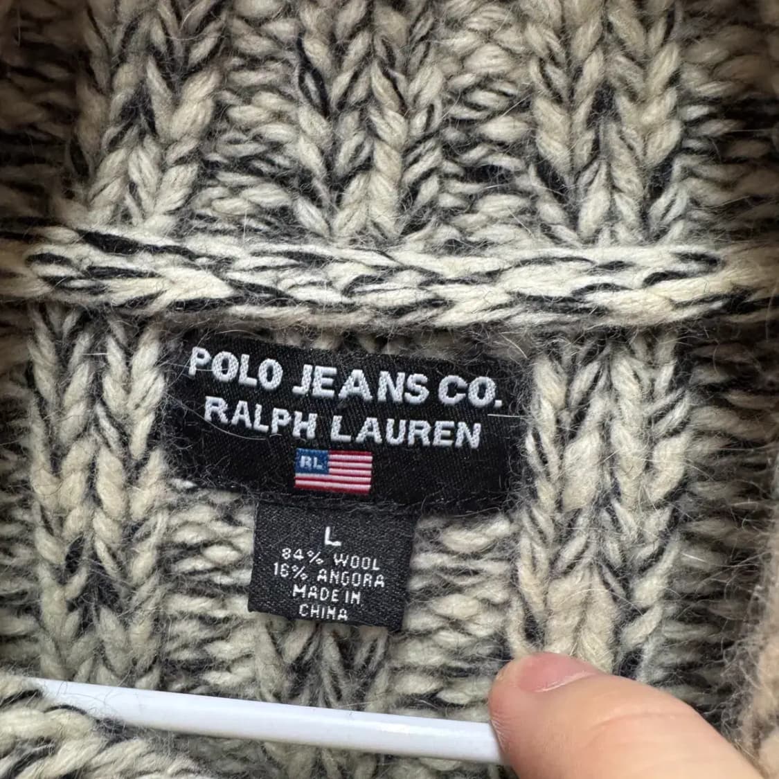 폴로 진스 터틀넥 니트 L 상품이미지3