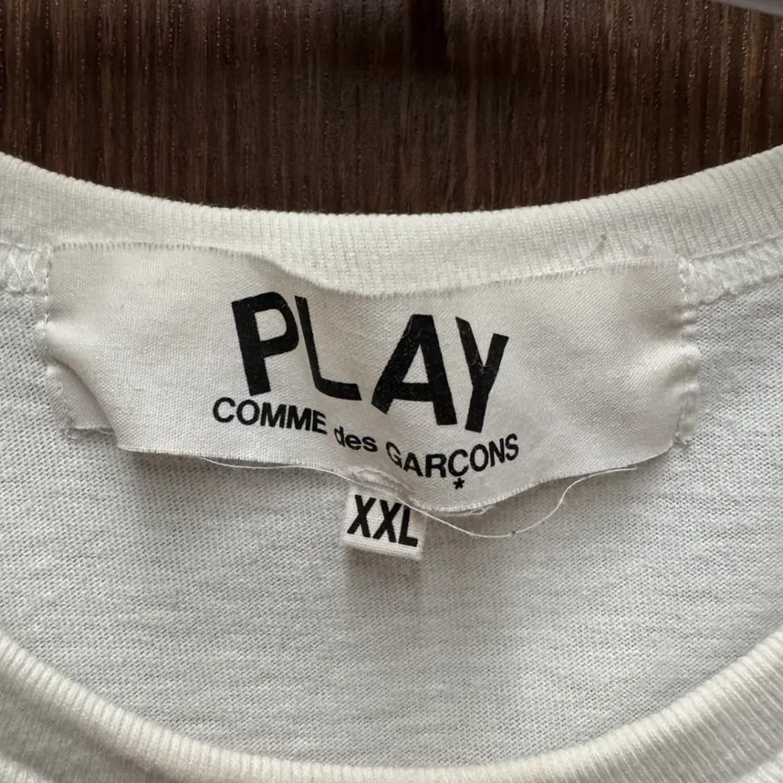 꼼데가르송 라운드 긴팔 롱슬리브 XXL 상품이미지3