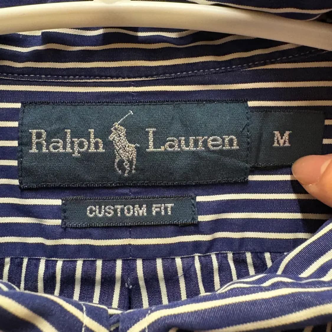 폴로 스트라이프 남방 M 상품이미지3