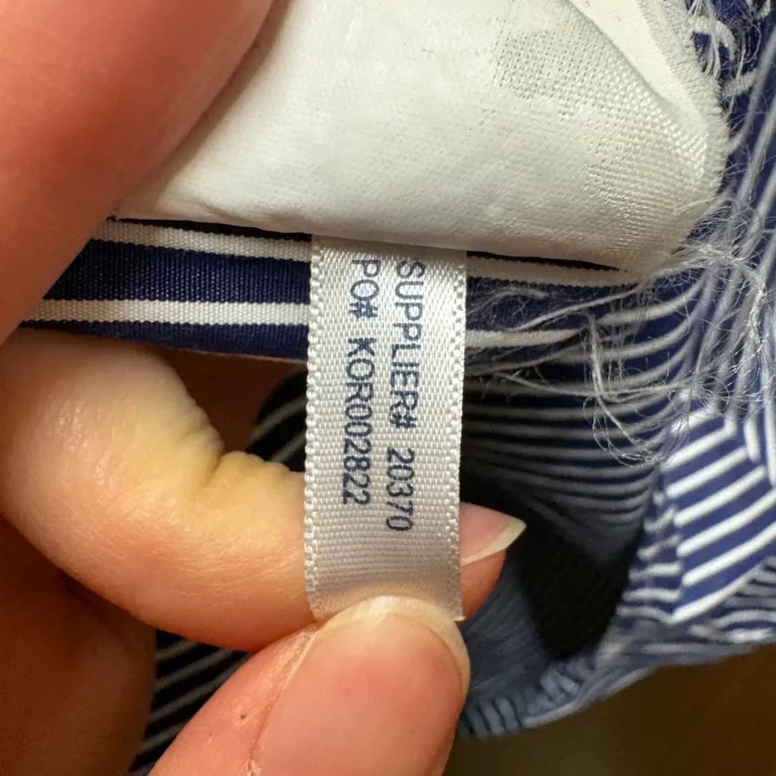 폴로 스트라이프 남방 M 상품이미지6