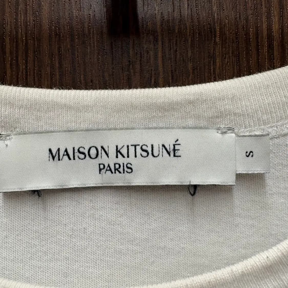 메종키츠네 라운드 반팔 S 상품이미지3