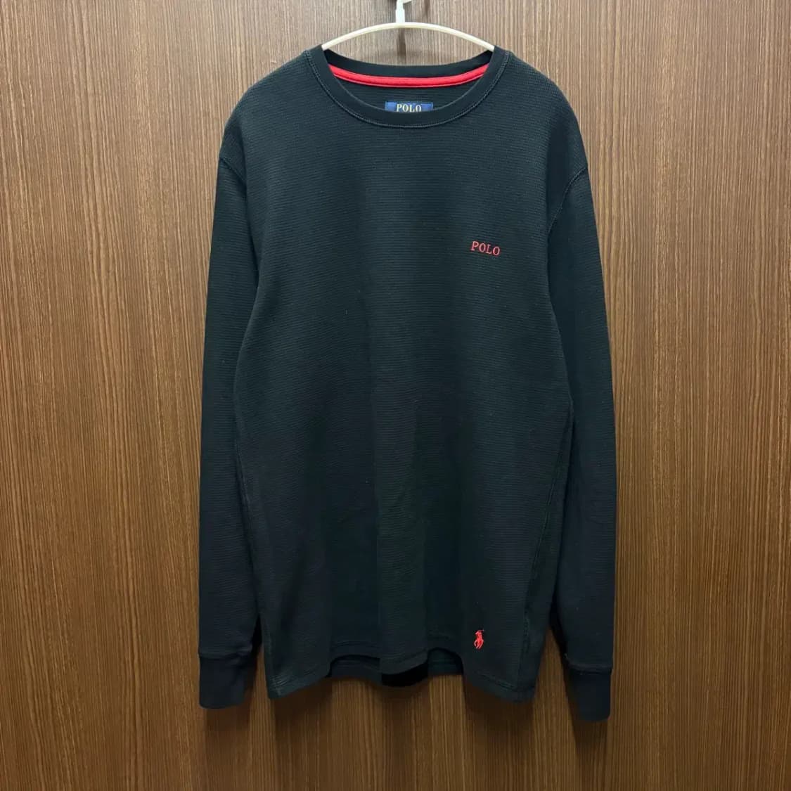 폴로 와플 긴팔 롱슬리브 M 상품이미지1