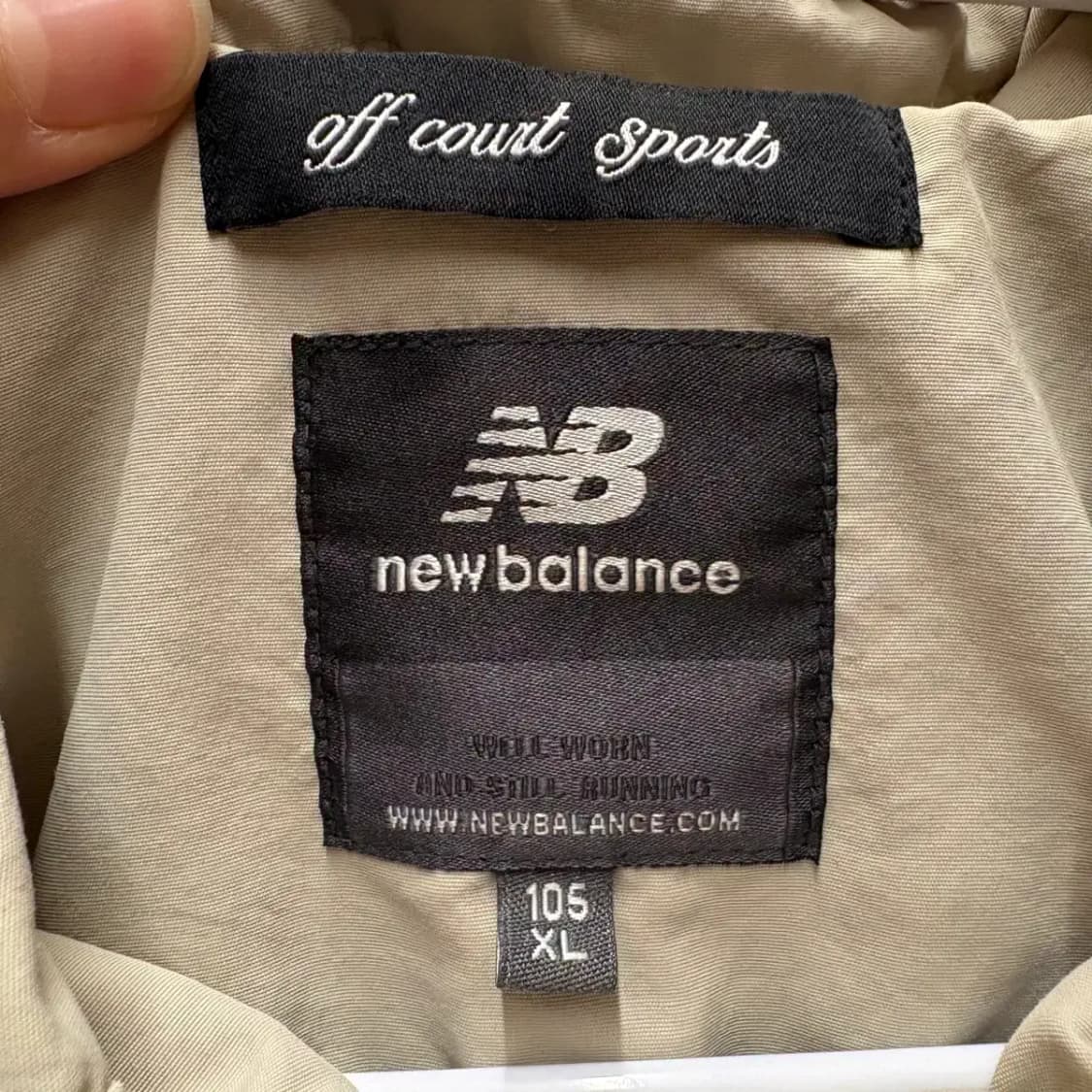 뉴발란스 바람막이 XL 상품이미지4