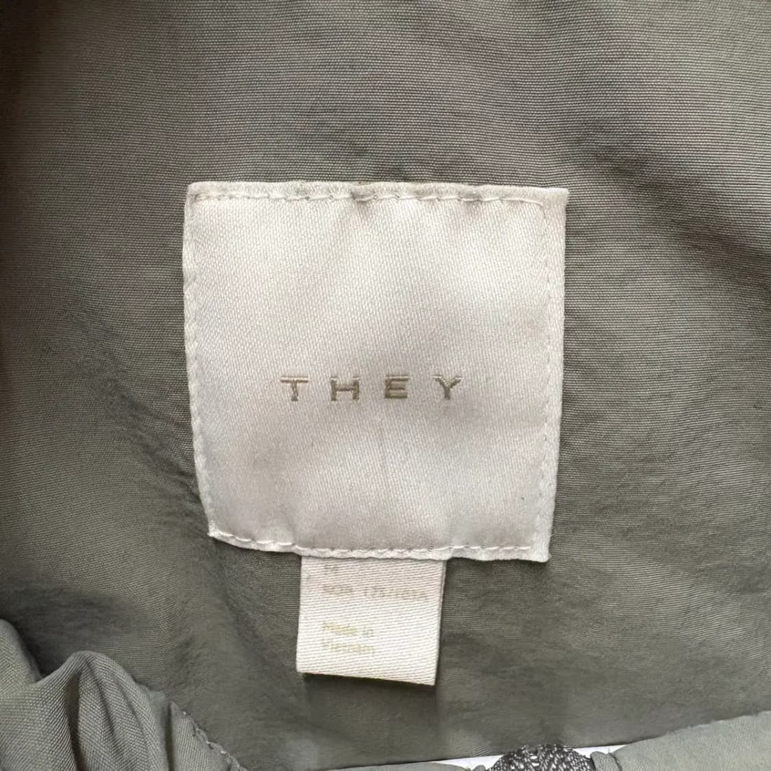 THEY 데이 우븐 아노락 후드 M 상품이미지4