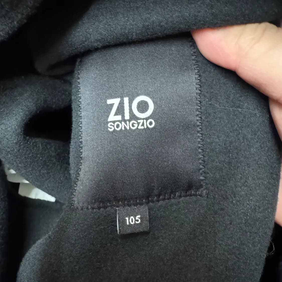 지오송지오 후드 코트 105 (블랙) 상품이미지4