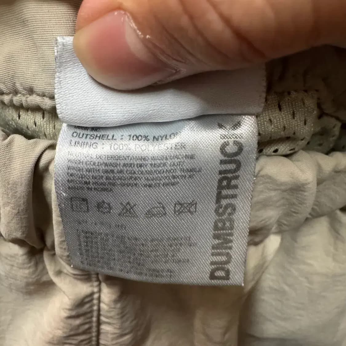 덤브스트럭 우븐 반바지 L 상품이미지5