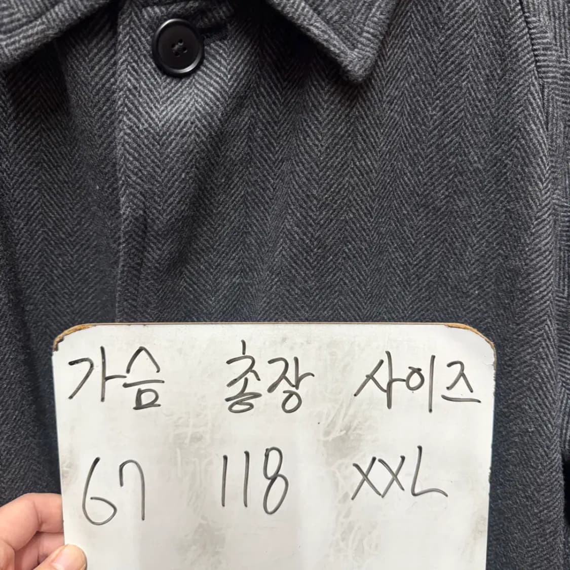 유니클로 발마칸 롱코트 XXL 상품이미지2