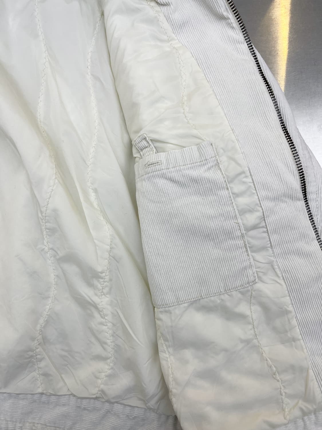 캘빈클라인 진빈클라인 진 투웨이 코듀로이 바이커 자켓 상품이미지8