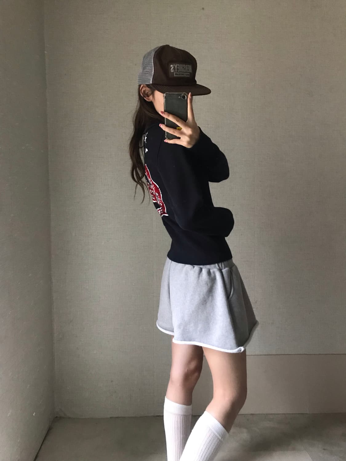 캘빈클라인 빅로고 투웨이 면집업 상품이미지3