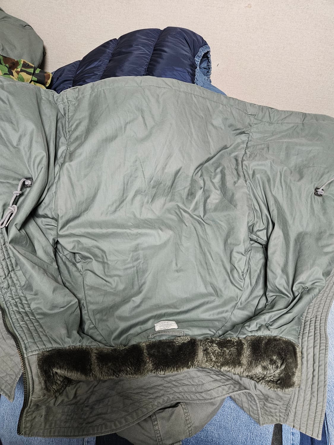 90s og 미군 n3b 콜드파카L 쇼트 사 상품이미지4