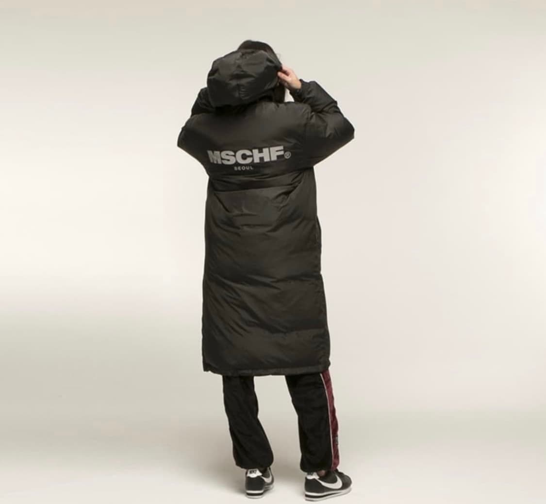 미스치프 롱패딩 s 상품이미지4