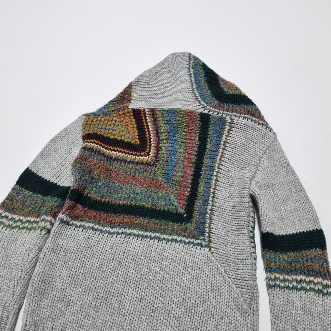 빈티지 보헤미안 비대칭스웨터 - LL 상품이미지8