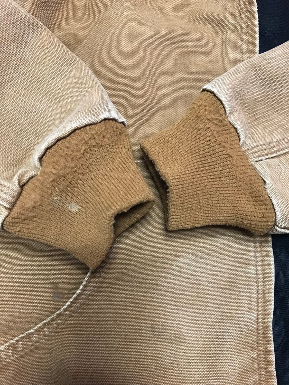 칼하트의 브라운컬러 130 액티브 워크 자켓 S 상품이미지3