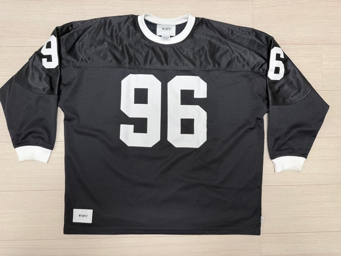 WTAPS 더블탭스 하키저지 블랙 상품이미지3