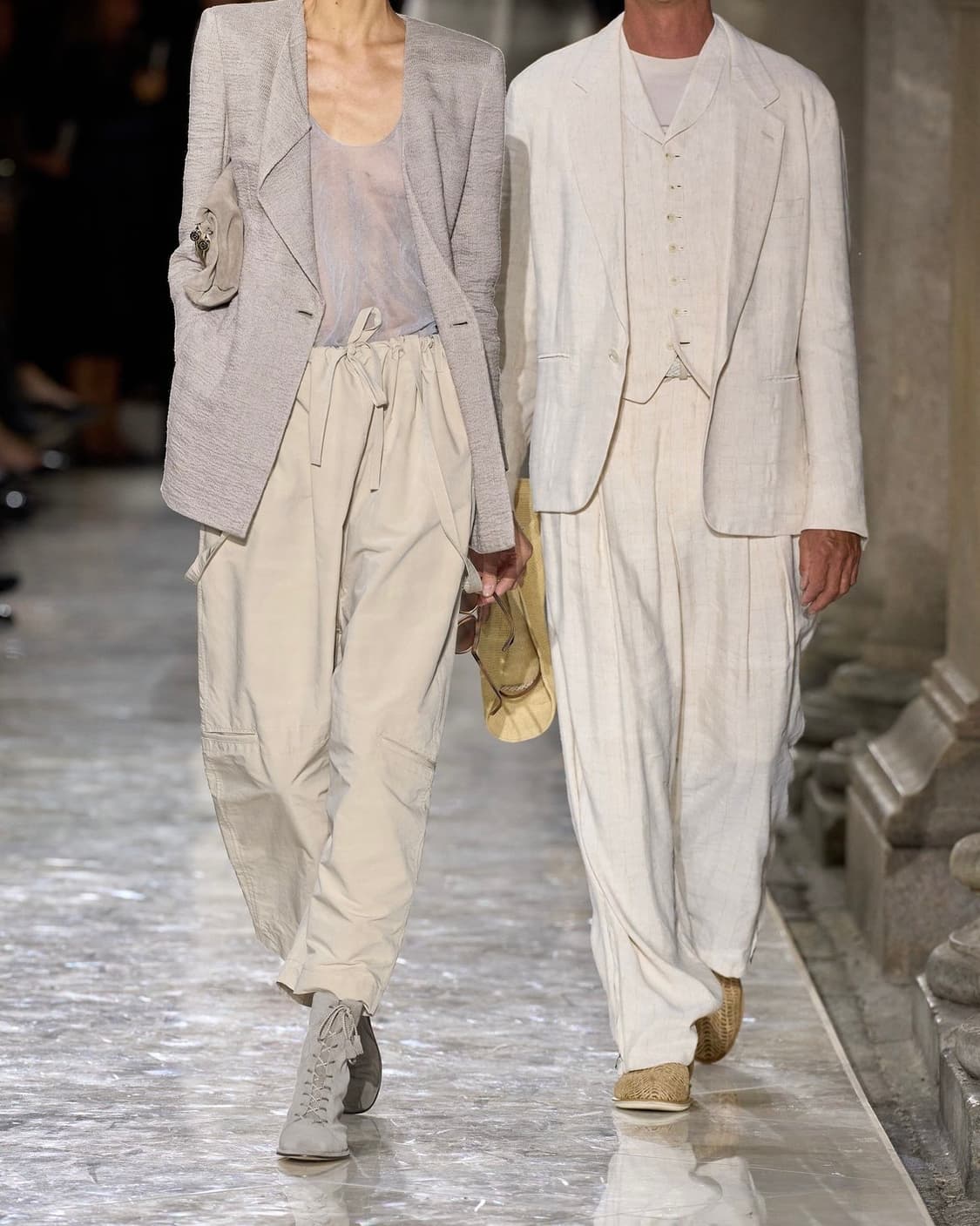 조르지오 아르마니 울 린넨 블레이저 상품이미지3