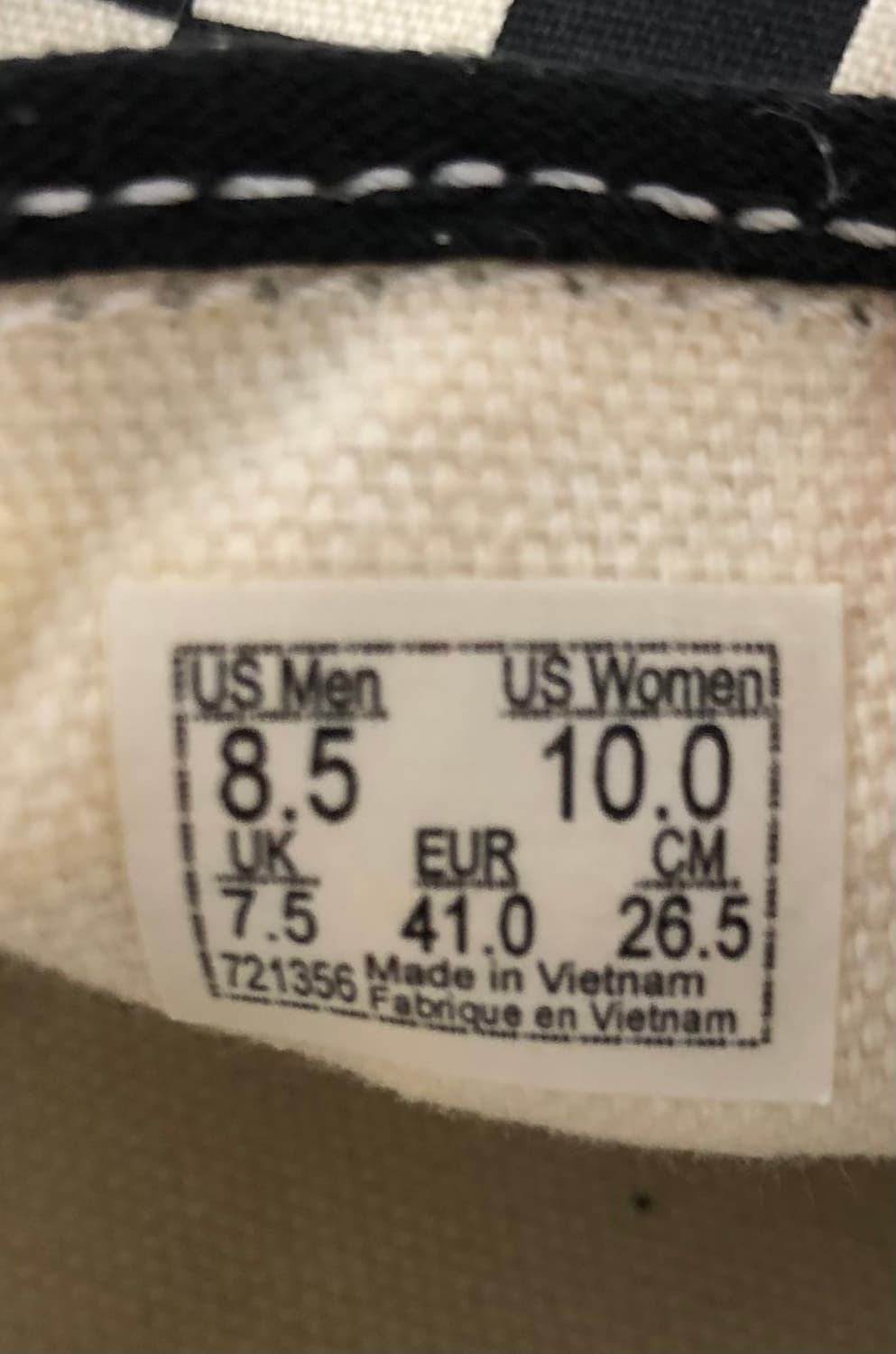 반스 체커보드 슬립온 265 상품이미지7