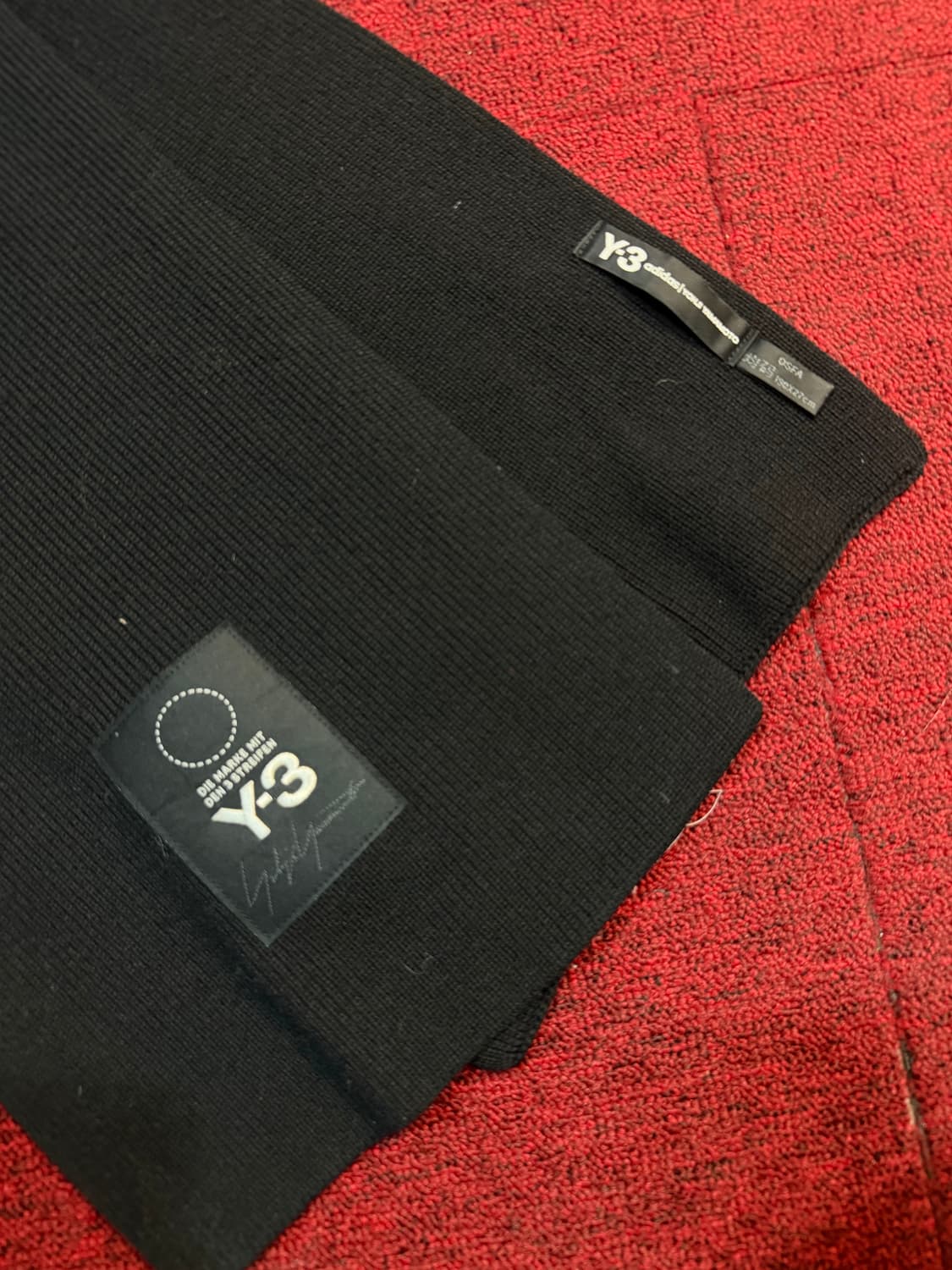 Y-3 18FW 머플러 레어아이템 상품이미지2