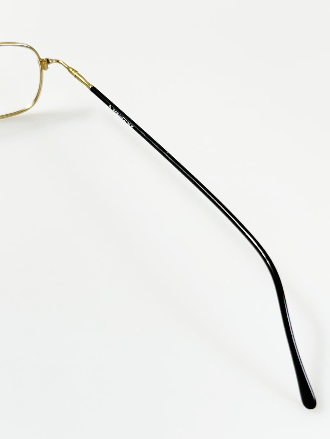 90s RODENSTOCK 골드 슬림 스퀘어 빈티지 안경 상품이미지6