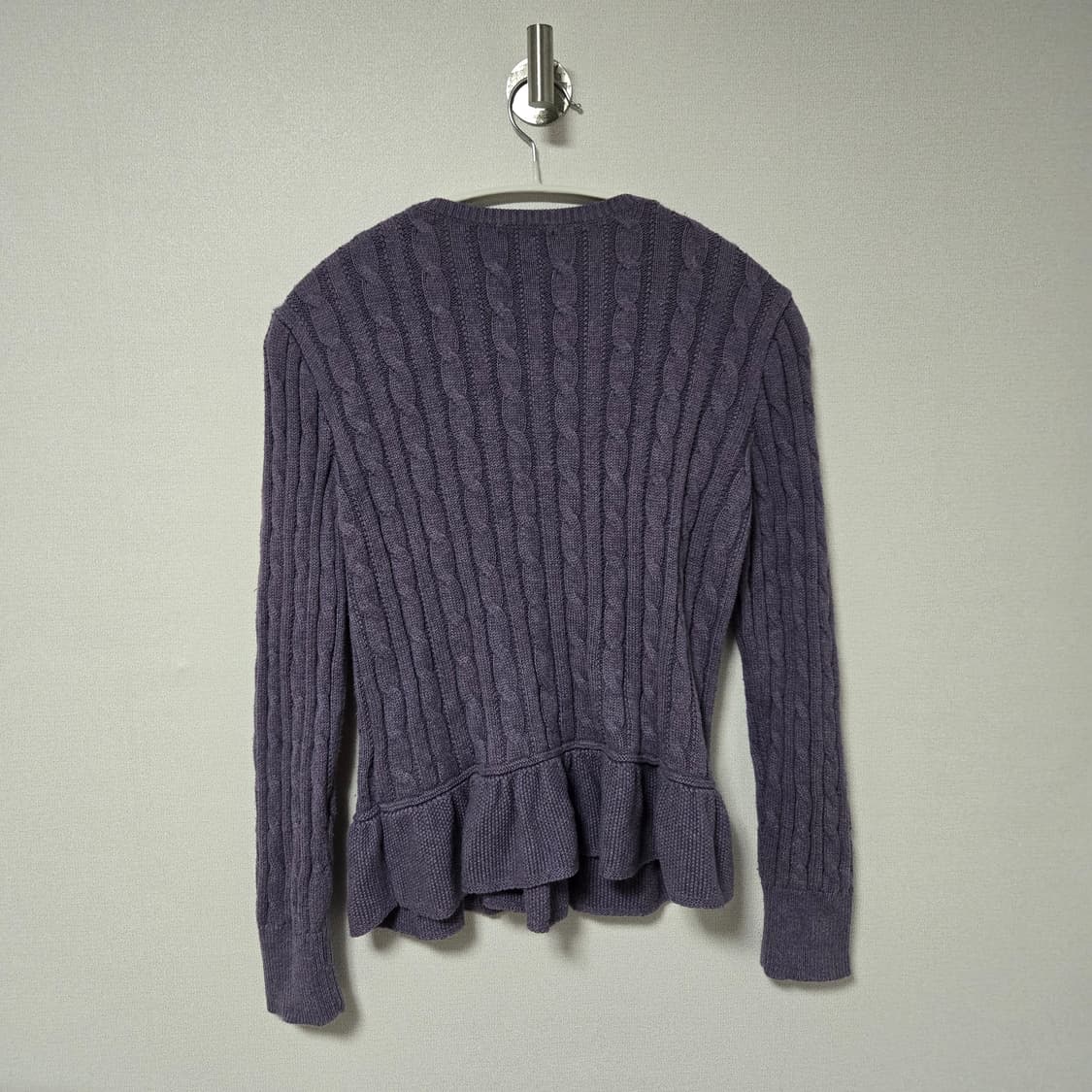 폴로랄프로렌 퍼플 가디건 / 여성 가디건/ 여자 가디건  상품이미지7