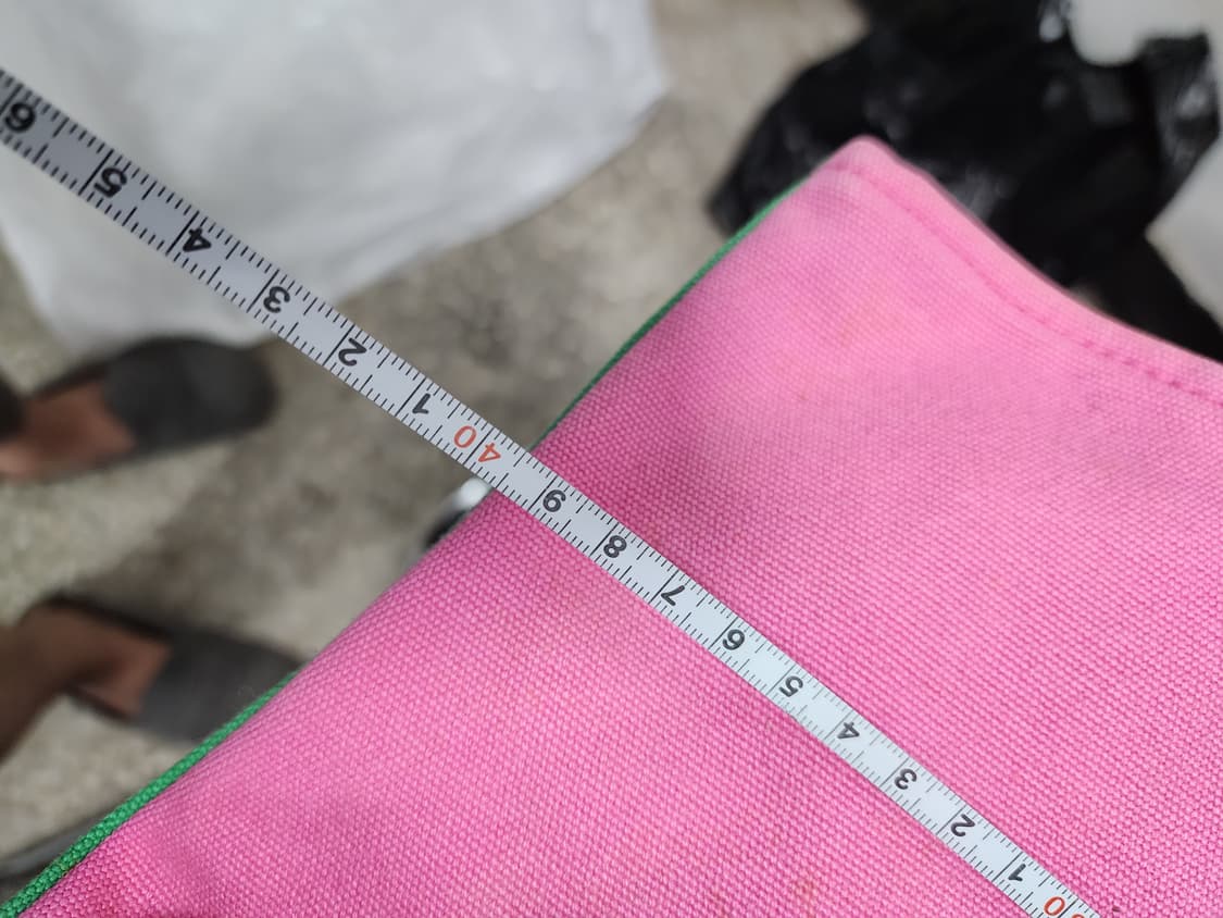 폴로 랄프로렌 핑크 그린 빅포니 토트백 상품이미지4