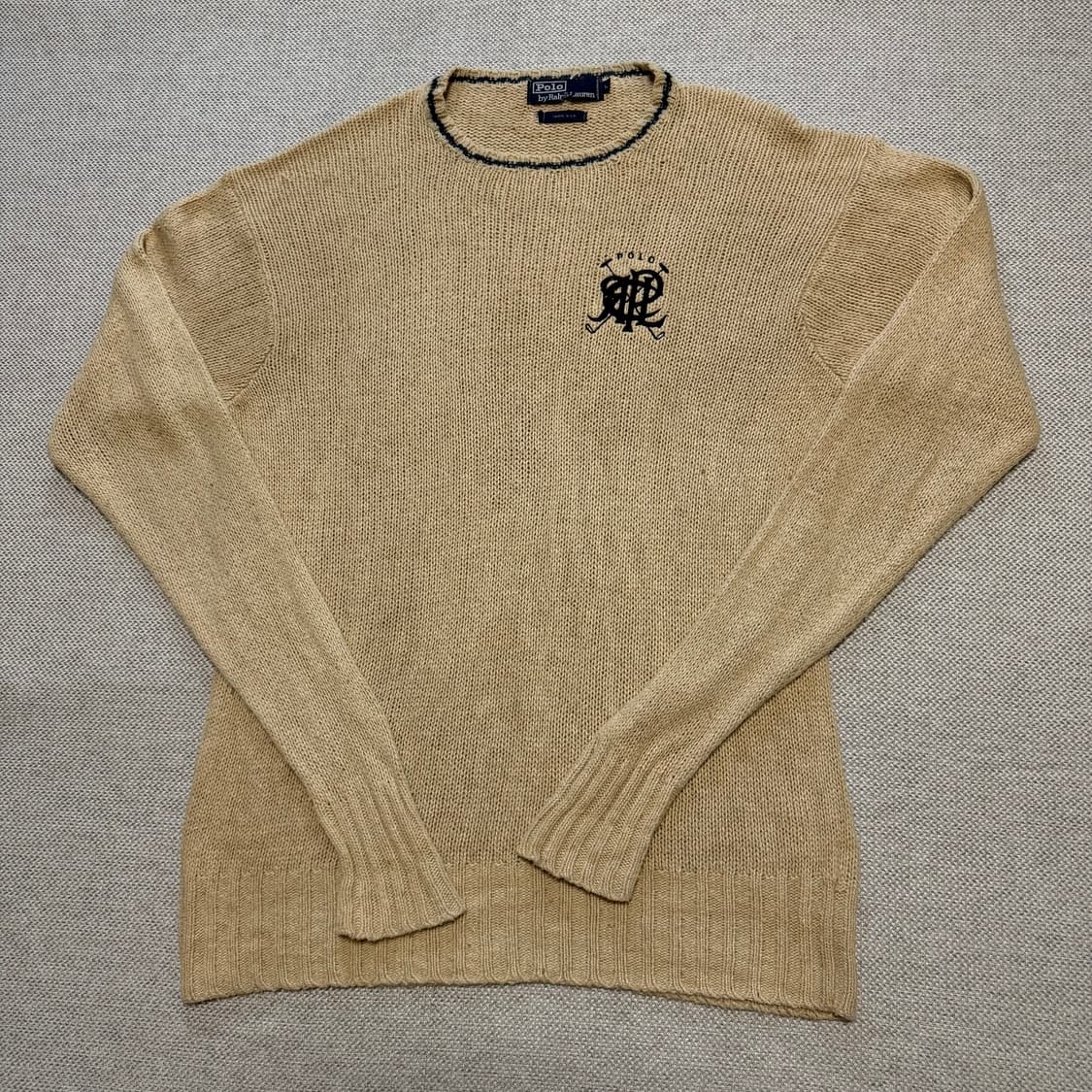 폴로 랄프로렌 우먼스 실크 니트 스웨터 상품이미지1